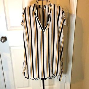 Bundle of two summer lightweight tops.